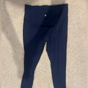 Navy blue Althleta leggings